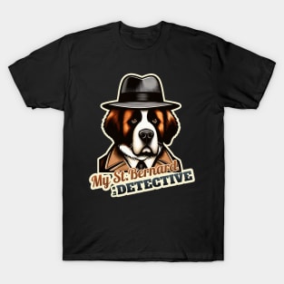 St. Bernard Detective T-Shirt